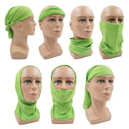 Dyeing Color Neck Gaiter  Seamless Multifunctional Bandana For Men And Women 1