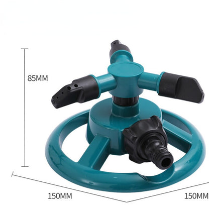 Rotating Water Spray Garden Lawn Automatic Sprinkler Garden Sprinkler Nozzle 360 Degree Automatic W 1