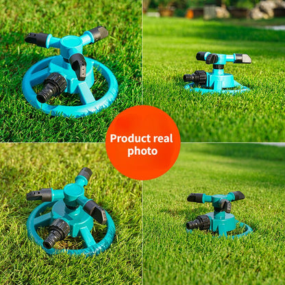Rotating Water Spray Garden Lawn Automatic Sprinkler Garden Sprinkler Nozzle 360 Degree Automatic W 2