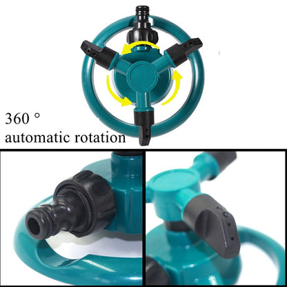 Rotating Water Spray Garden Lawn Automatic Sprinkler Garden Sprinkler Nozzle 360 Degree Automatic W 5