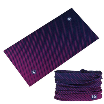 Gradient Color Turban UV Protection Neck Gaiter 16