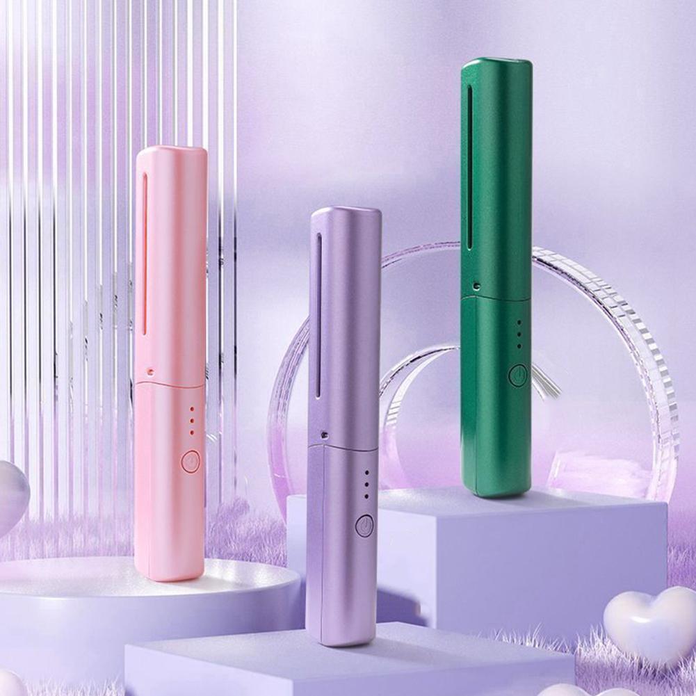 Portable Ceramic Hairdressing Comb Cordless Touch Comb For Less Frizz Short Hair Upgrade Curly And  5