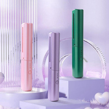 Portable Ceramic Hairdressing Comb Cordless Touch Comb For Less Frizz Short Hair Upgrade Curly And  5