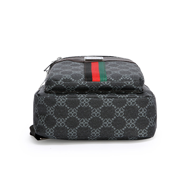 Multi-Pocket Crossbody, Casual Messenger Bag, Chest Bag with Port & Earphone, Shoulder Bag Lightweight