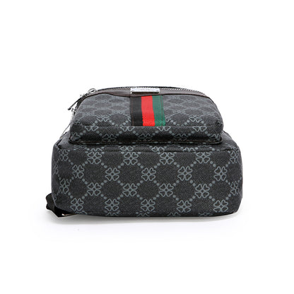 Multi-Pocket Crossbody, Casual Messenger Bag, Chest Bag with Port & Earphone, Shoulder Bag Lightweight