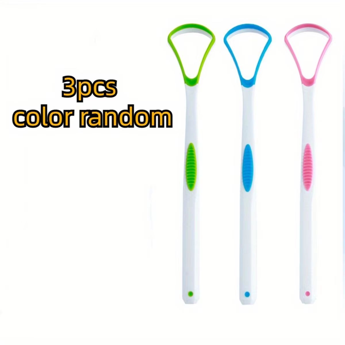 FreshGlide Silicone Tongue Scraper Set  135Piece Oral Cleaner For Fresh Breath  Hygiene 12