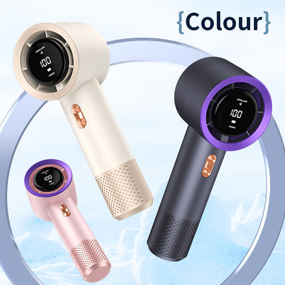 Handheld high speed fan, mini portable air conditioner, six fans, adjustment cooling device