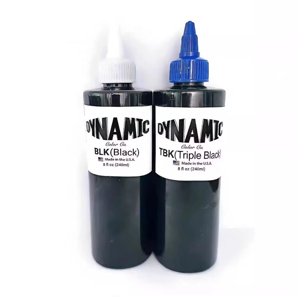 TripleBlack 240 Ml HighPigment Tattoo Ink  Ultimate 8 Oz Dark Body Art Pigment 3