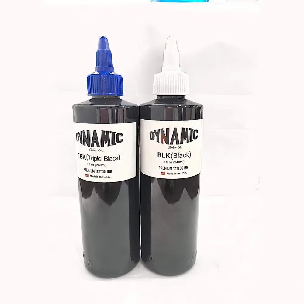 TripleBlack 240 Ml HighPigment Tattoo Ink  Ultimate 8 Oz Dark Body Art Pigment 4