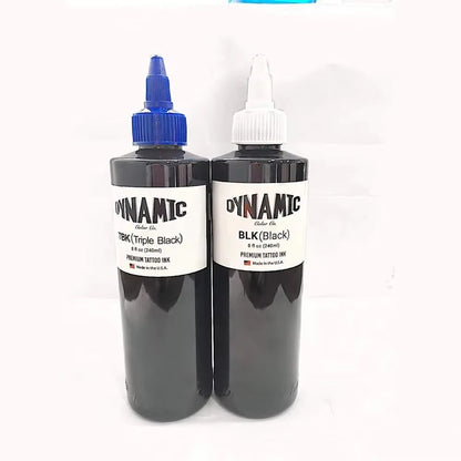 TripleBlack 240 Ml HighPigment Tattoo Ink  Ultimate 8 Oz Dark Body Art Pigment 4