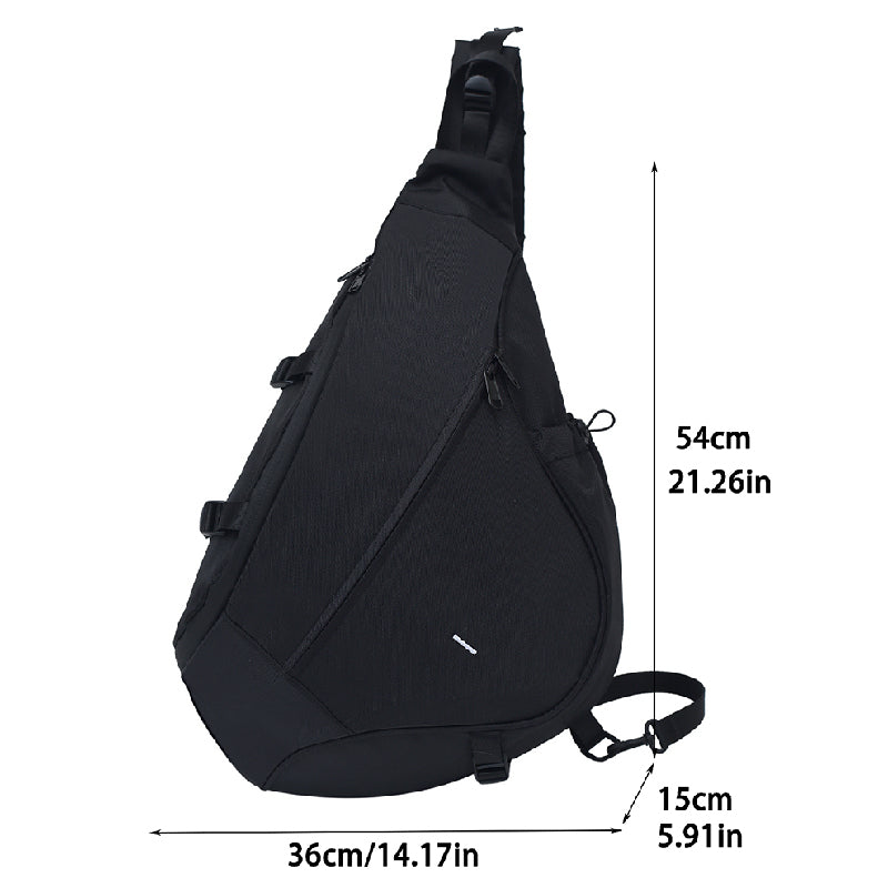 Crossbody Bag Nylon Storage Shoulder Sling Bags For Men Large Capacity Man Chest Bag Casual Travel  2