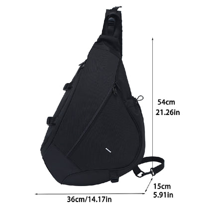 Crossbody Bag Nylon Storage Shoulder Sling Bags For Men Large Capacity Man Chest Bag Casual Travel  2