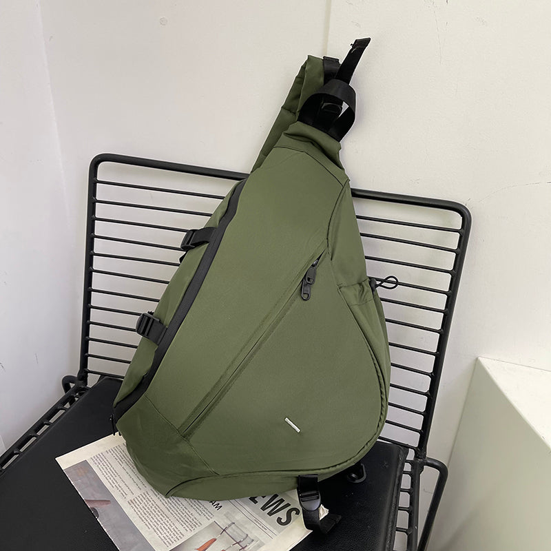Crossbody Bag Nylon Storage Shoulder Sling Bags For Men Large Capacity Man Chest Bag Casual Travel  5
