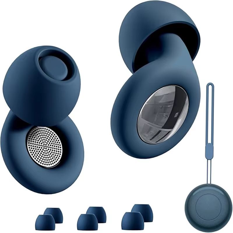 AquaQuiet Reusable Silicone Ear Plugs – Waterproof Noise-Reduction Set for Adults & Kids
