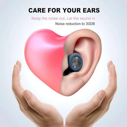 AquaQuiet Reusable Silicone Ear Plugs  Waterproof NoiseReduction Set For Adults  Kids 2