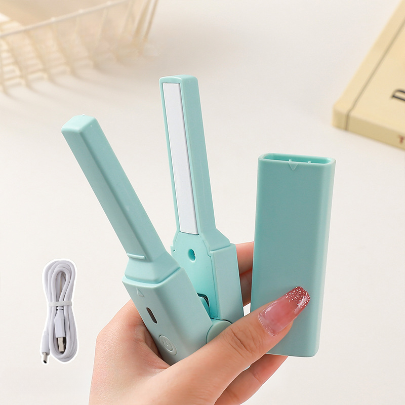Portable Dualuse Hair Curling Straightener Mini Curling Splint Women Ceramic Straightening Styling  6