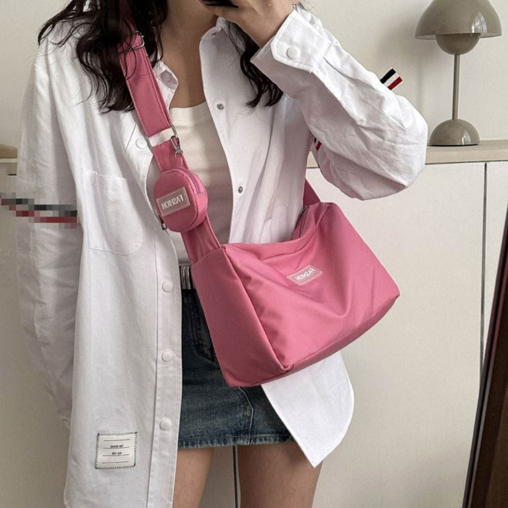 Korean Version Large Capacity, Fashion Lightweight Oxford Bag, Crossbody Bag Casual Versatile, New Autumn/Winter Fashion