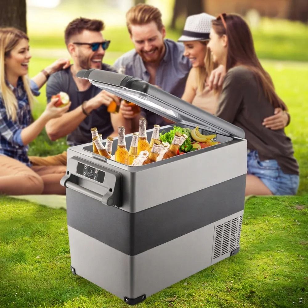 Dual Zone Portable Freezer Car Refrigerator Freezer Fridge Cooler With DC And AC Cooler 6