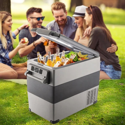 Dual Zone Portable Freezer Car Refrigerator Freezer Fridge Cooler With DC And AC Cooler 6