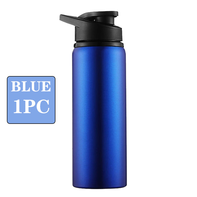 Metal Leak Proof Portable Water Bottle Reusable Outdoor Sports Cup Cycling Hiking Gym Travel Hallow 4