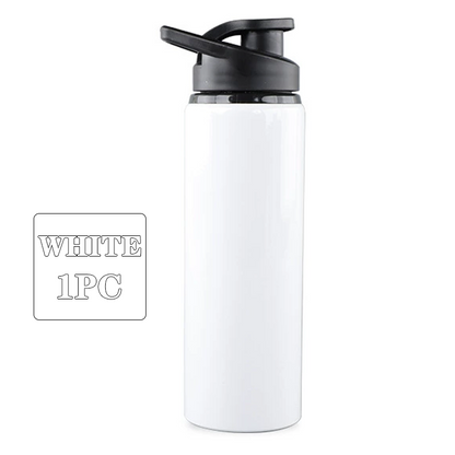 Metal Leak Proof Portable Water Bottle Reusable Outdoor Sports Cup Cycling Hiking Gym Travel Hallow 8
