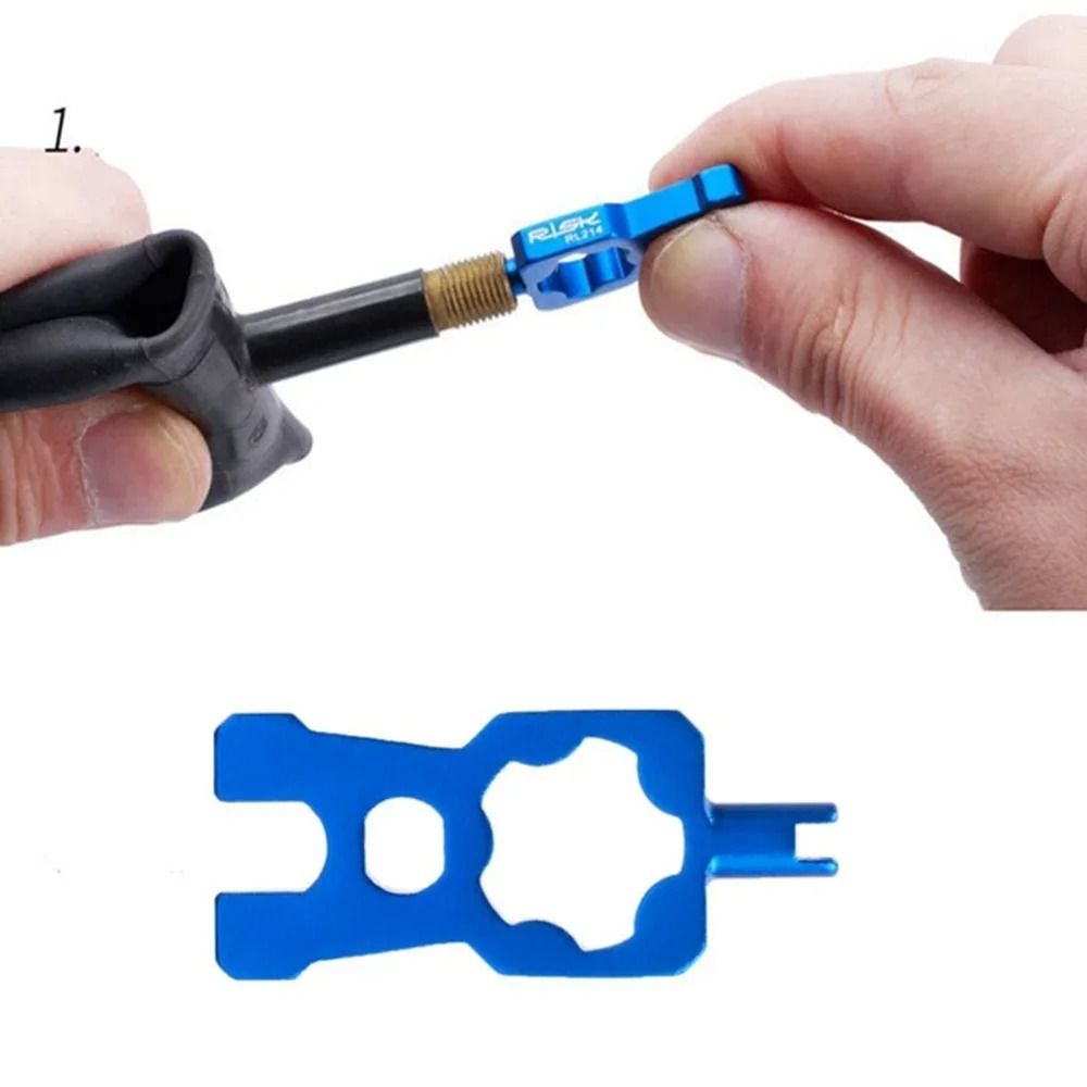 Portable Bicycle Valve Core Tool 4 In 1 6