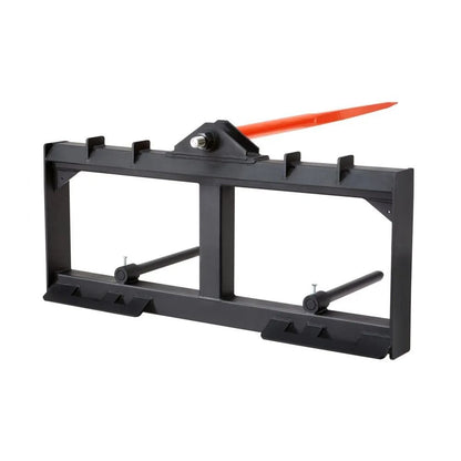 Bale Spears High Loading Capacity Hay Spear Skid Steer Loader Tractor Attachment Quick Attach Spike 7
