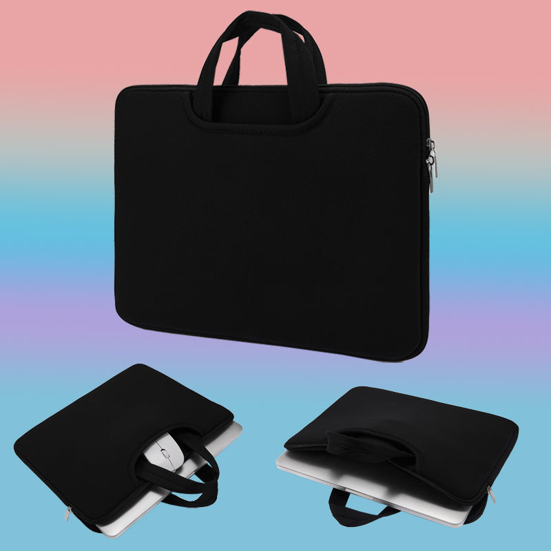 Computer Handbag, Large Space Laptop Bag, Lightweight, Front Pocket Can Hold Power, Mouse