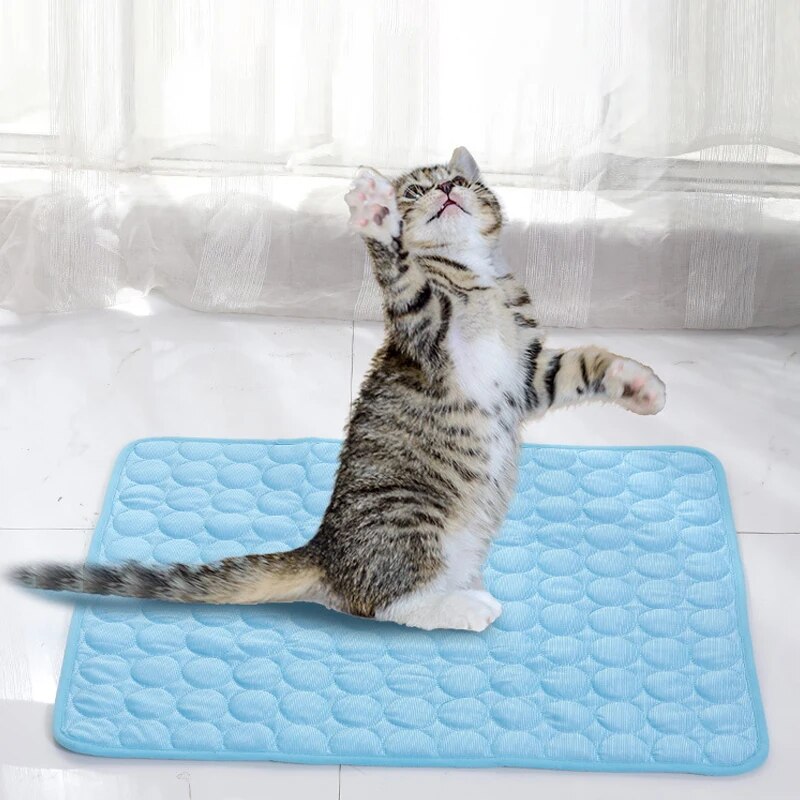 Cooling Pad Blanket For Small Dogs Pets Pet Ice Mats Summer Cat Dog Sofa Durable Nest Bed Cooling S 1
