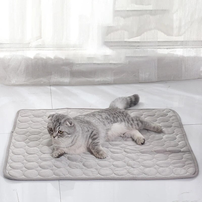 Cooling Pad Blanket For Small Dogs Pets Pet Ice Mats Summer Cat Dog Sofa Durable Nest Bed Cooling S 2