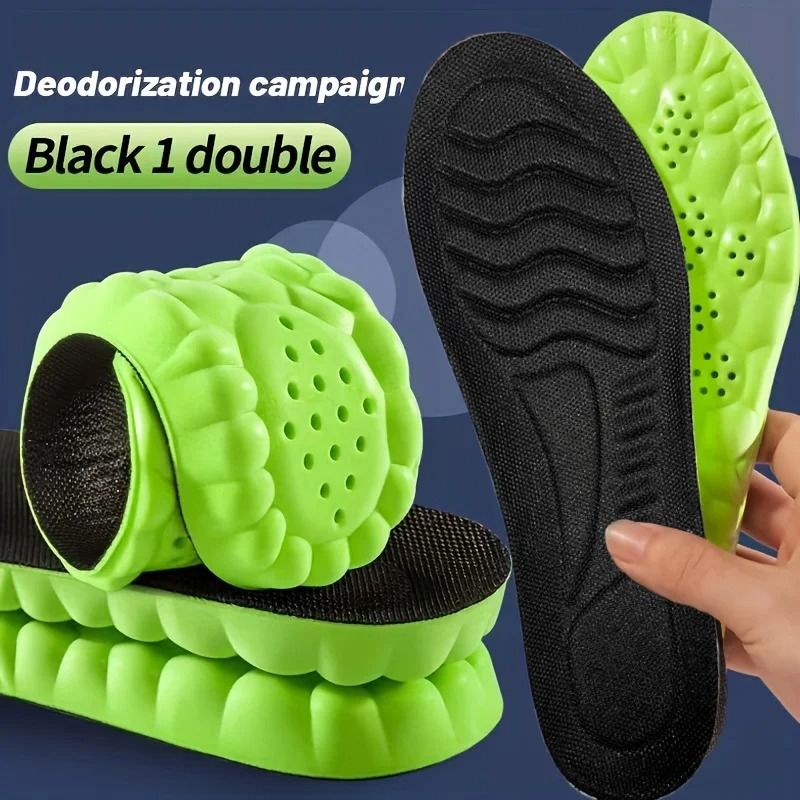 Shock Absorption Breathable Deodorizing Insoles With Arch Support 7
