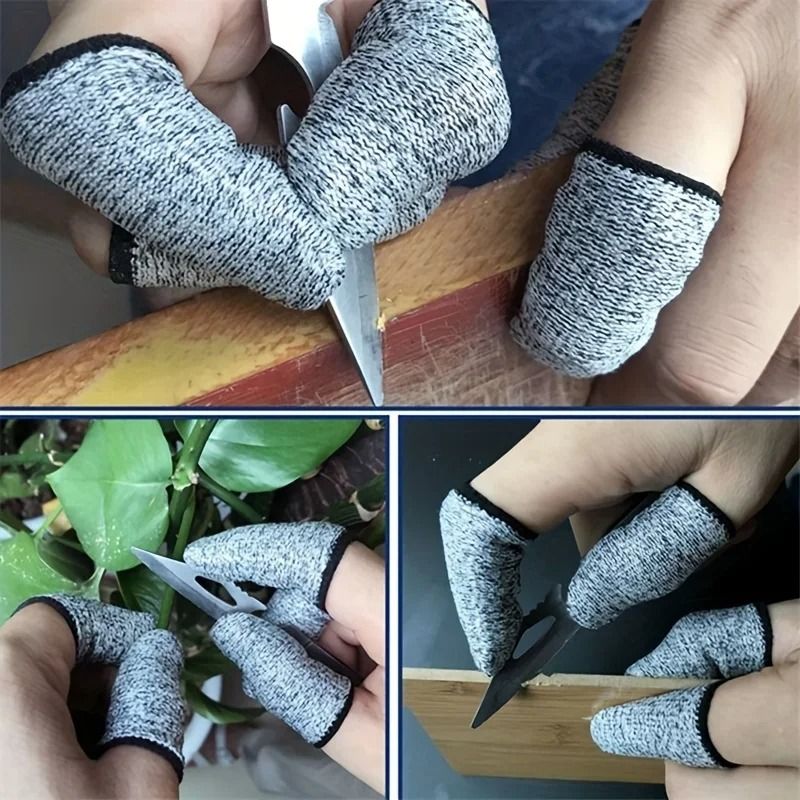 Anti Cutting Finger Gloves High Performance Protection For Kitchen And Outdoor Work 10 Pack 1