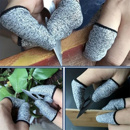 Anti Cutting Finger Gloves High Performance Protection For Kitchen And Outdoor Work 10 Pack 1