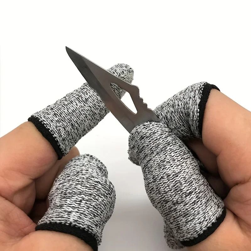 Anti Cutting Finger Gloves High Performance Protection For Kitchen And Outdoor Work 10 Pack 2
