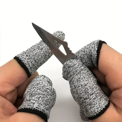 Anti Cutting Finger Gloves High Performance Protection For Kitchen And Outdoor Work 10 Pack 2
