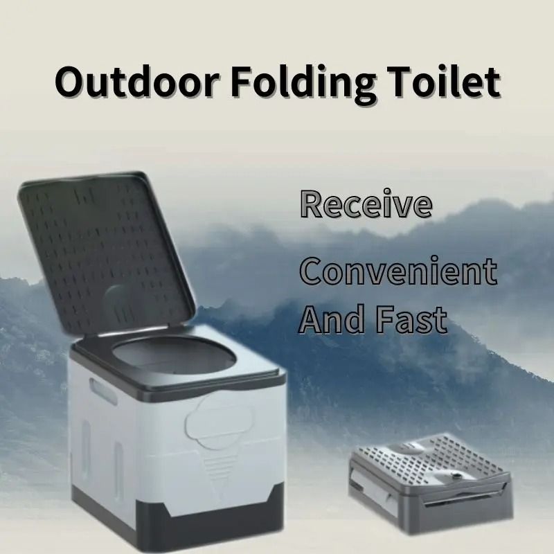 Portable Folding Travel Toilet for Adults