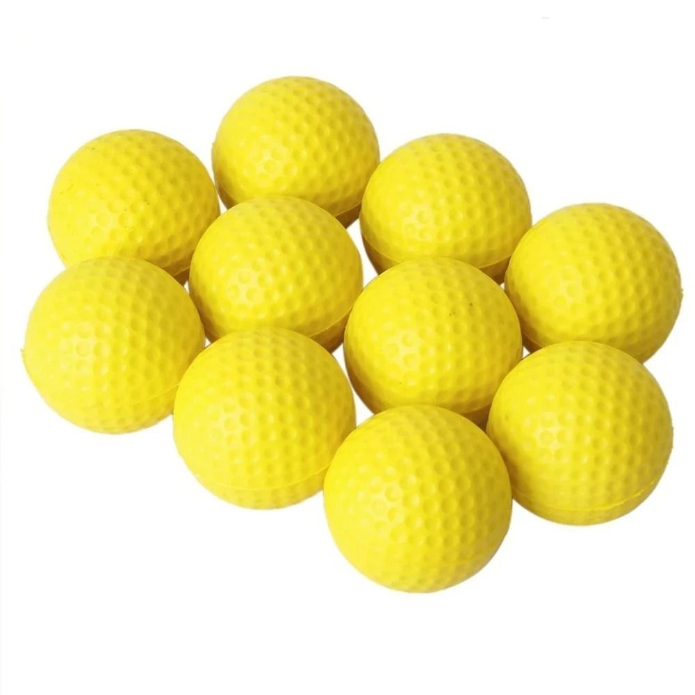 Foam Golf Practice Balls For Indoor And Outdoor Training 10 Pack 6