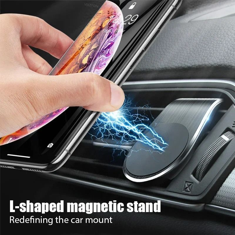 Magnetic Car Phone Holder Air Vent Mount for Smartphones