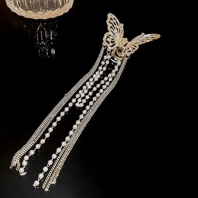 Butterfly Hair Clip With Long Tassel For Women 7
