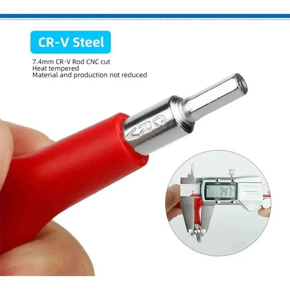 Mountain Bike Hex 3 Way Wrench Spanner 4mm 5mm 6mm Portable Cycling Repair Tool 1