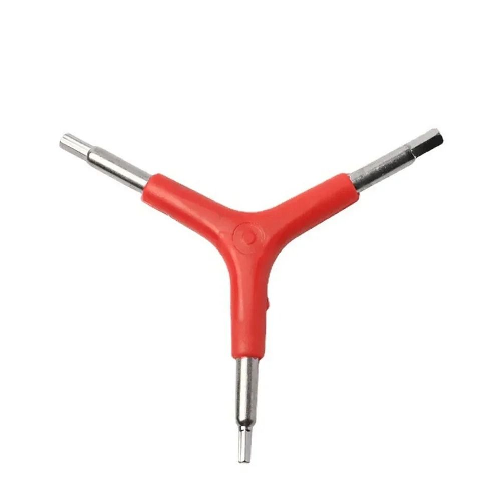 Mountain Bike Hex 3 Way Wrench Spanner 4mm 5mm 6mm Portable Cycling Repair Tool 6