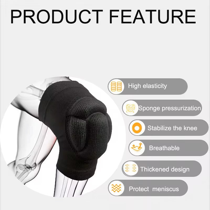 Gym Support Fitness Gear Kneepad Thickened Protection Sports Brace Protector Male Female Non Slip P 4