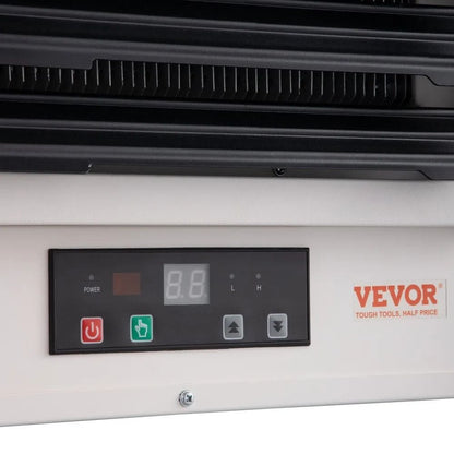 Digital Electric Garage Heater Wall Ceiling Mount Shop Heater Remote Control Overheat Protection Ha 7