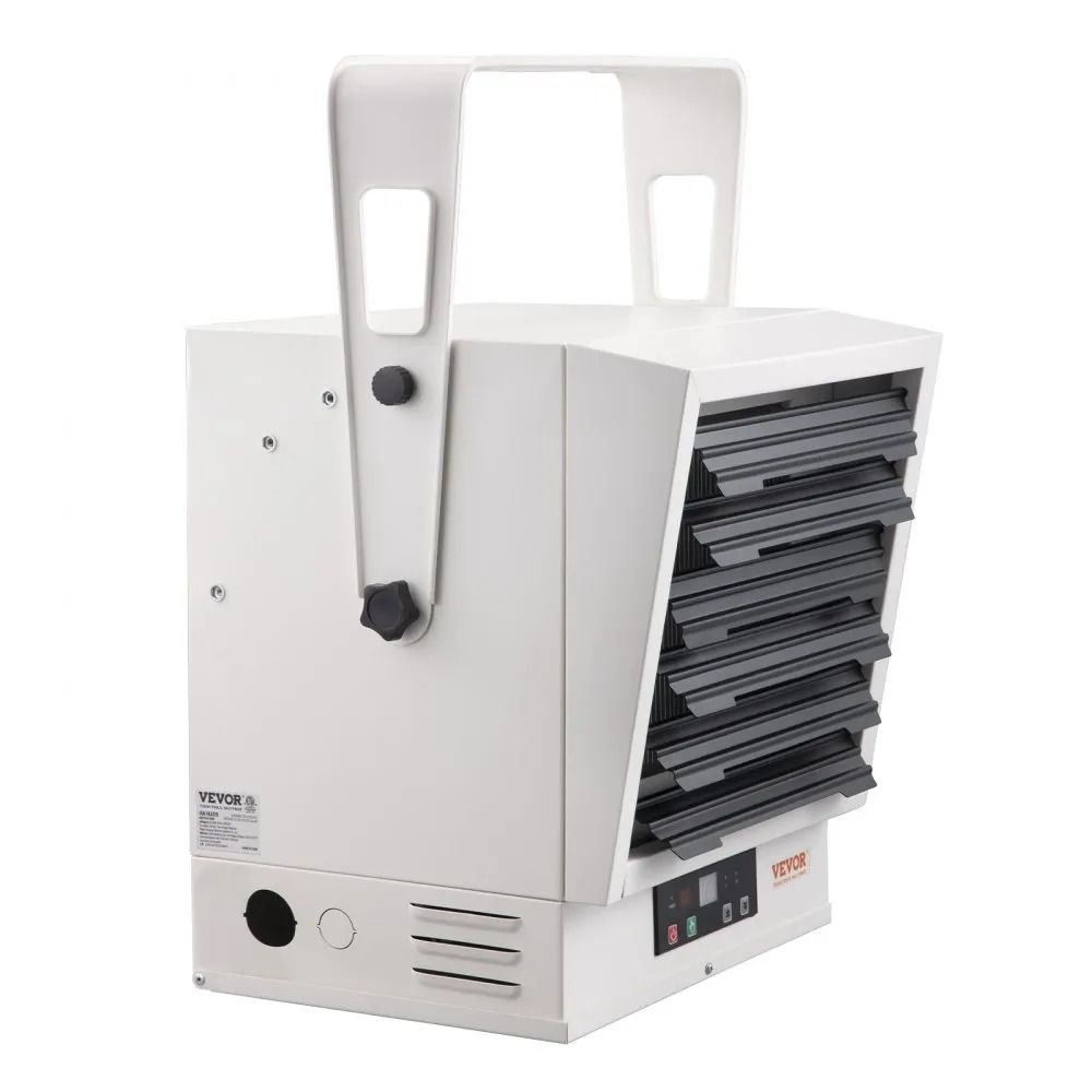 Digital Electric Garage Heater Wall Ceiling Mount Shop Heater Remote Control Overheat Protection Ha 9
