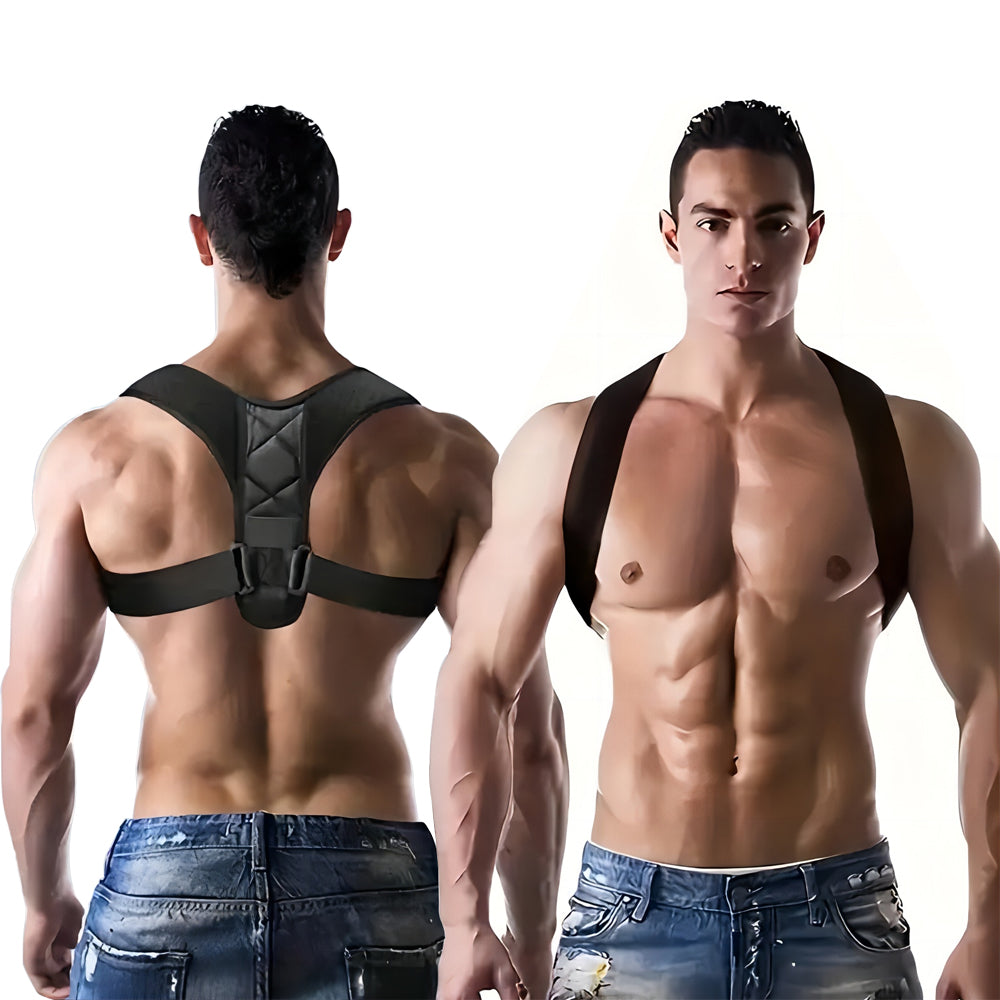 Hunchback Corrector Adult, Posture Correction Belt Shoulder, Back Posture Correction Belt, Straight Back, Men and Women