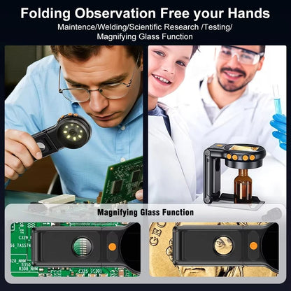 Autofocus 500X Digital Microscope With 2MP Sensor And 8 LED Lights 3