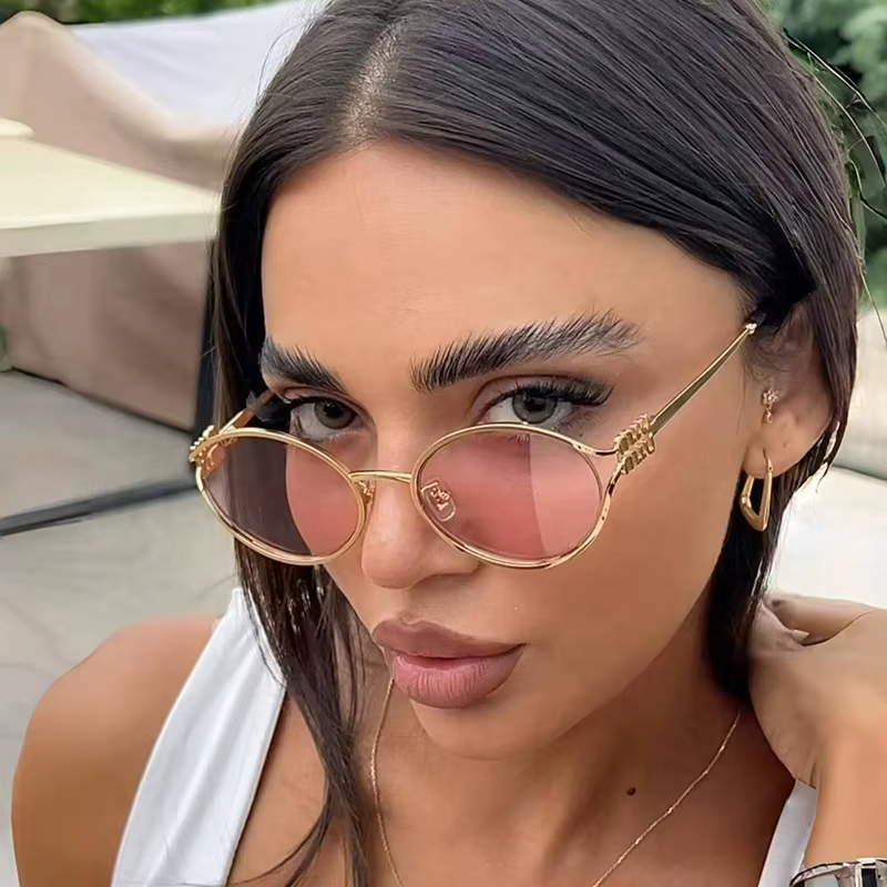 Designer Metal Womens Prescription, Fashion Sunglasses Brand, Mens Sunglasses, UV Protection Optical Frame Glasses