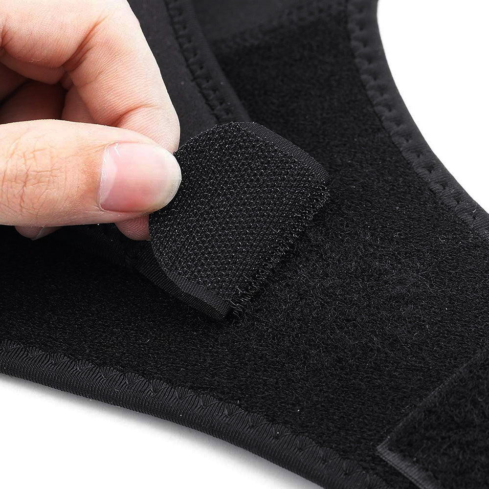Shoulder Stability Support Brace, Recovery Shoulder Brace for Men and Women, Adjustable Fit Compression Shoulder Wrap