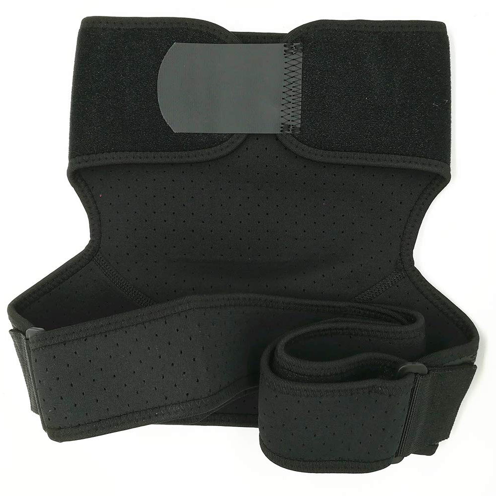 Shoulder Stability Support Brace, Recovery Shoulder Brace for Men and Women, Adjustable Fit Compression Shoulder Wrap