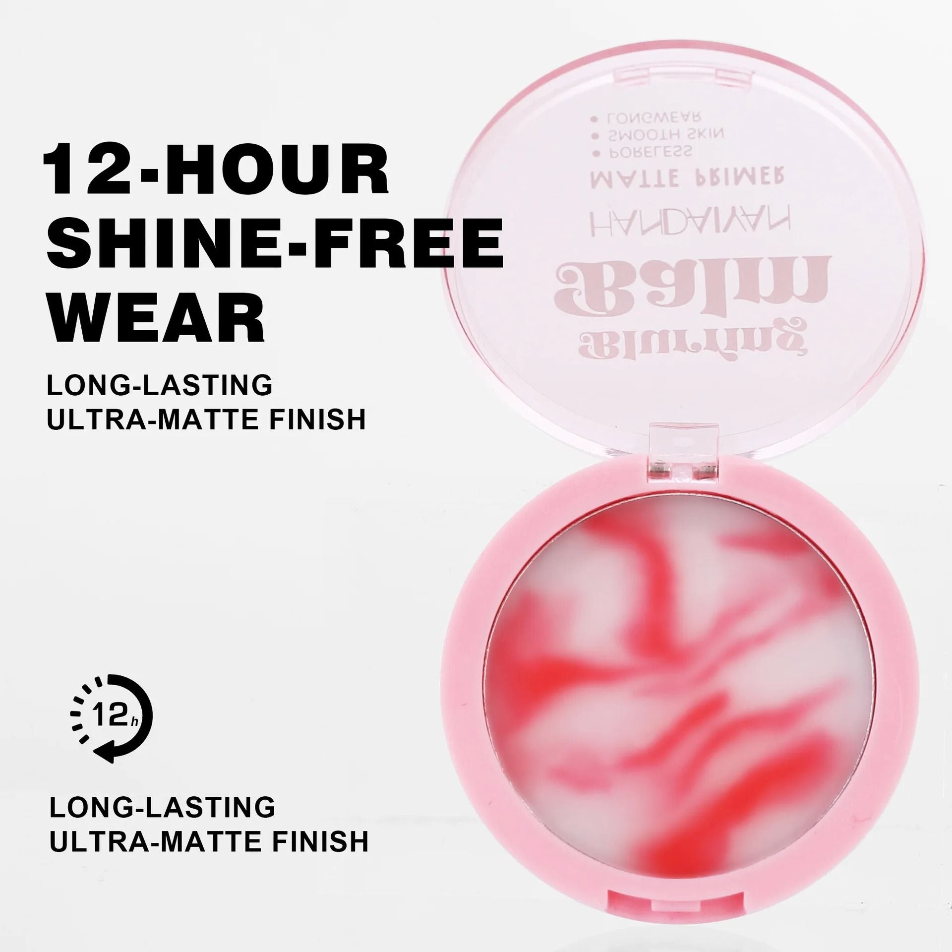 Loose Face Powder With Puff Oil Control Matte Waterproof Finish 3